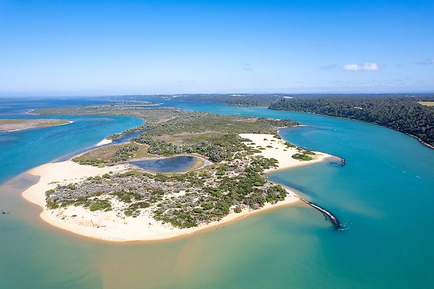 Gippsland Lakes.