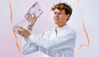 Jannik Sinner defeats Jiri Lehecka for the 2026 Miami title.