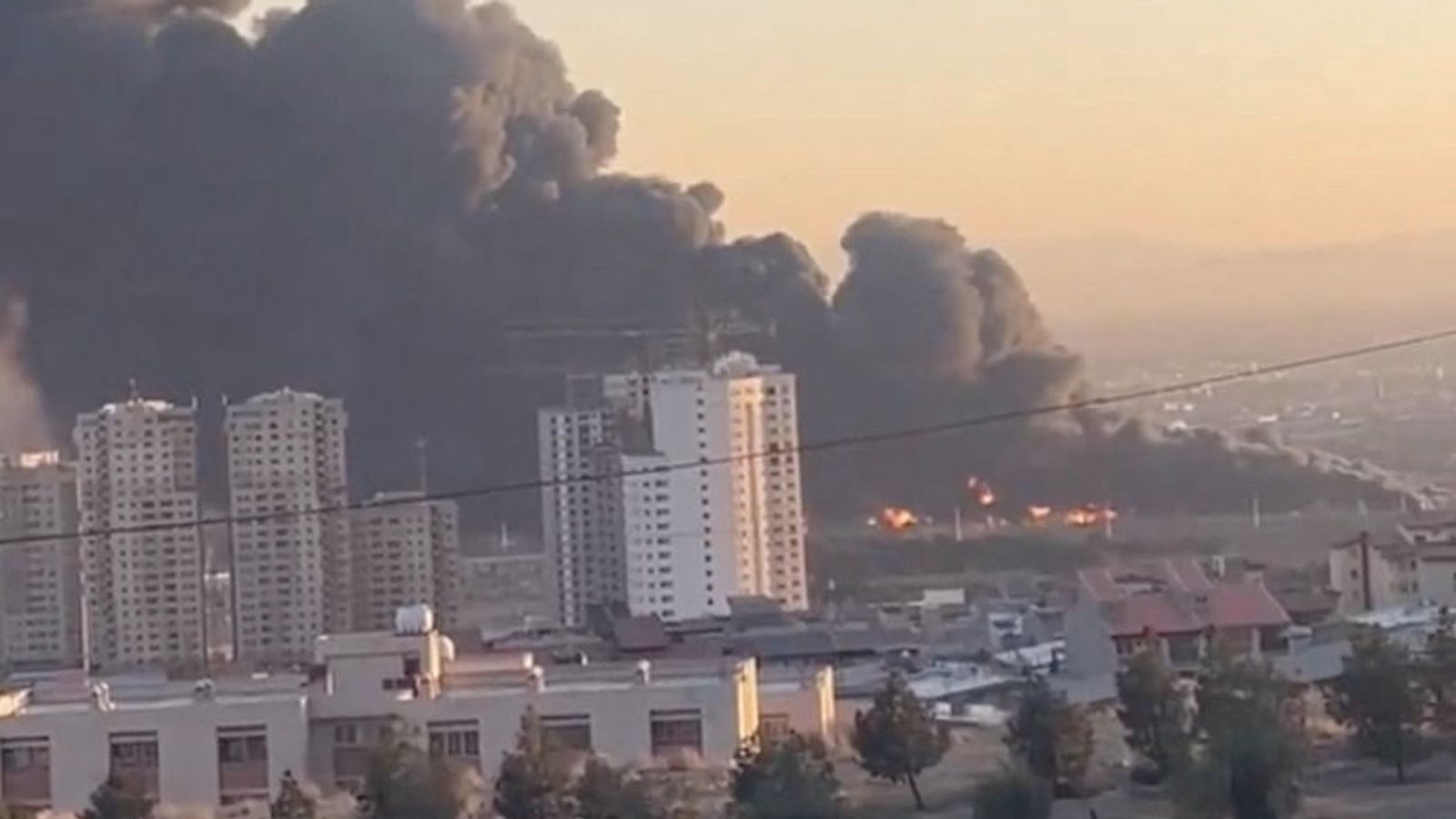 Iran latest: Israel strikes Tehran, US troops killed named and UK charters rescue flight | World News