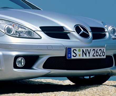 slk55 amg front