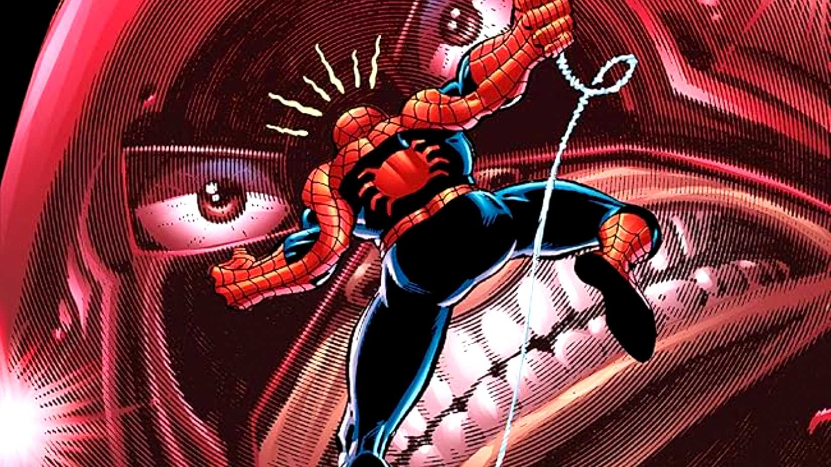 Spider-Man faces a giant Juggernaut in Marvel Comics