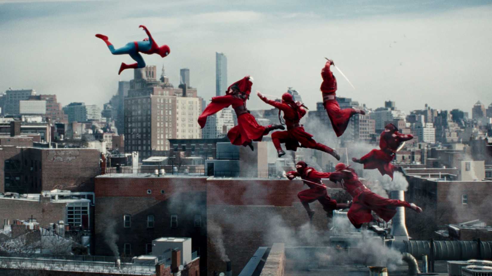 Spider-Man Jumpting At Hand Warriors in Brand New Day Trailer-1