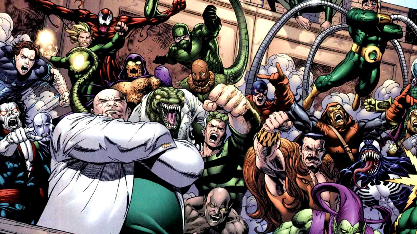 Spider-Man's rogues gallery assembles in Marvel Comics