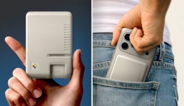 Spigen Made a MagSafe Wallet That Looks Like a 1984 Mac and It’s Hard to Argue With