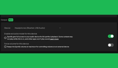 Spotify rolls out 'bit-perfect' playback in Windows app