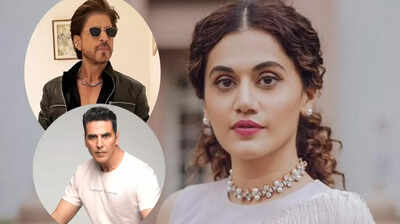 Taapsee Pannu says Shah Rukh Khan, Akshay Kumar don't have big entourages, questions producers for giving work to 'delusional' actors with huge teams