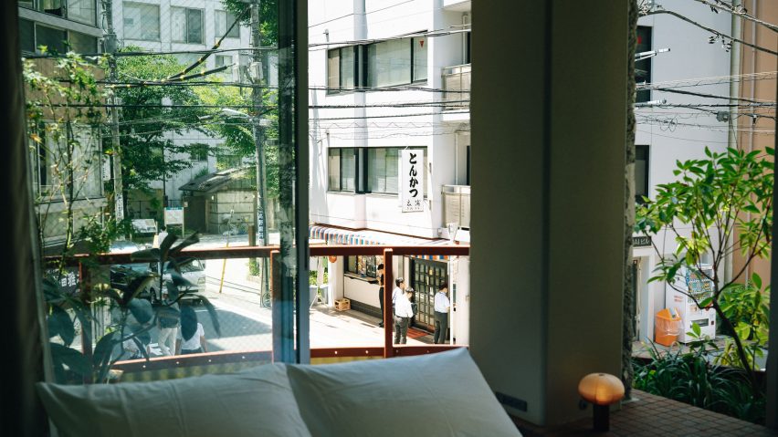 View from room in SOIL Nihonbashi hotel