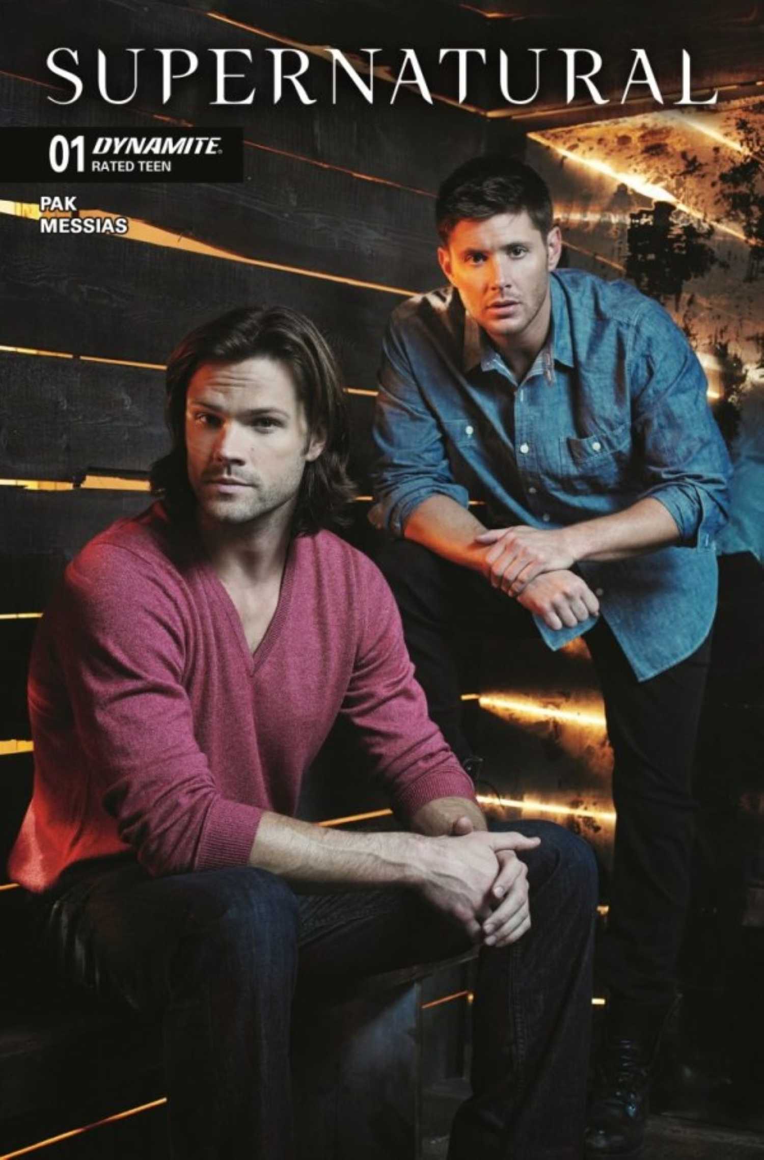 Supernatural #1 Jensen Ackles and Jared Padelacki variant cover