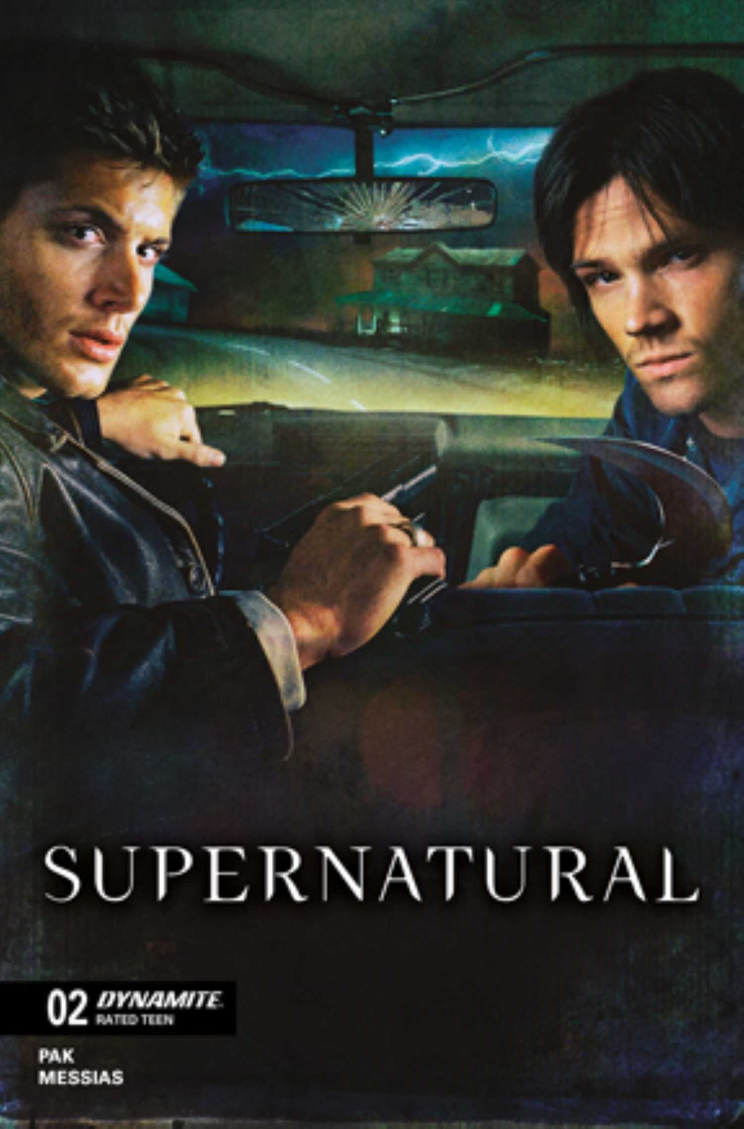 Supernatural #2 Jensen Ackles and Jared Padelacki variant cover