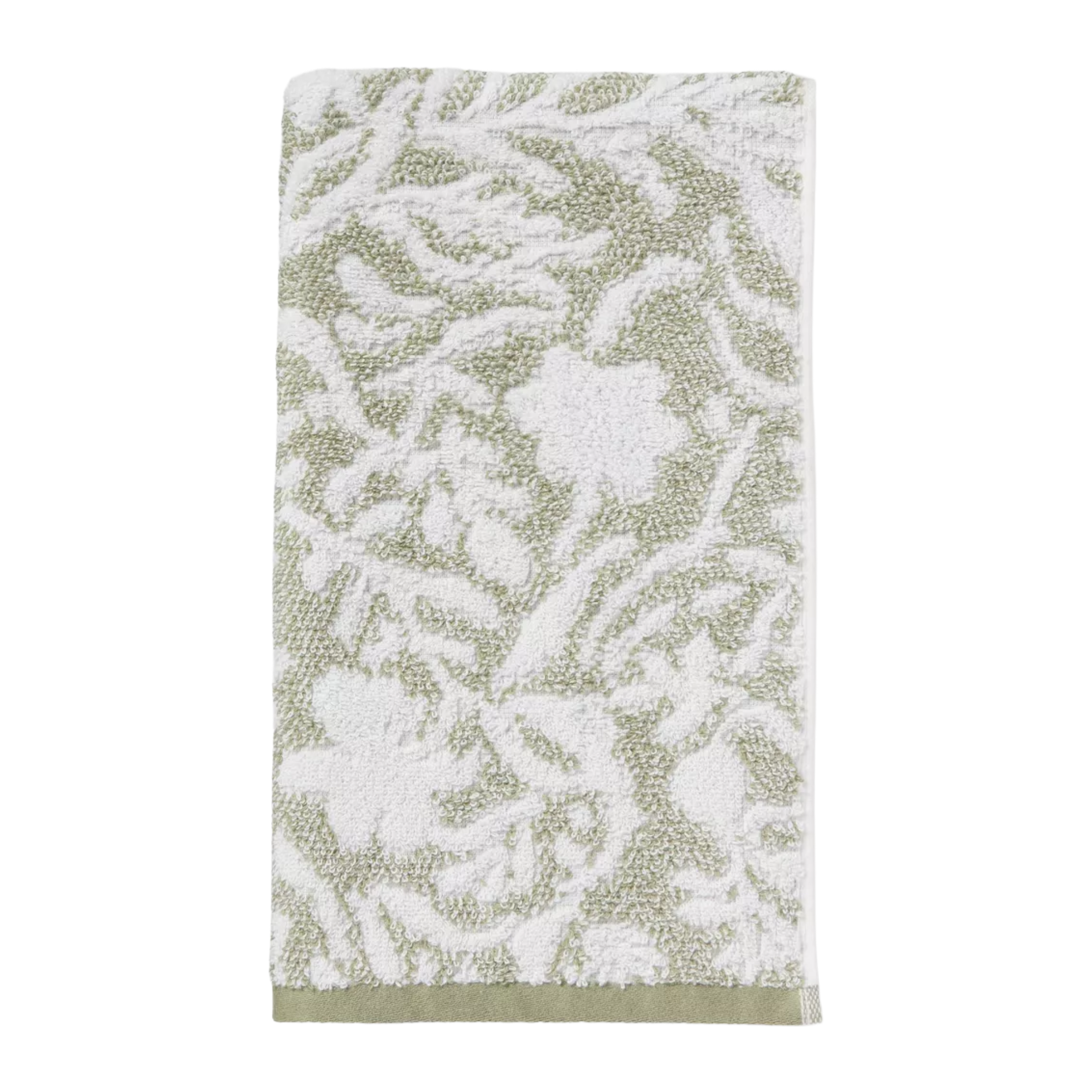 Target, Performance Plus Hand Towel Light Green Floral