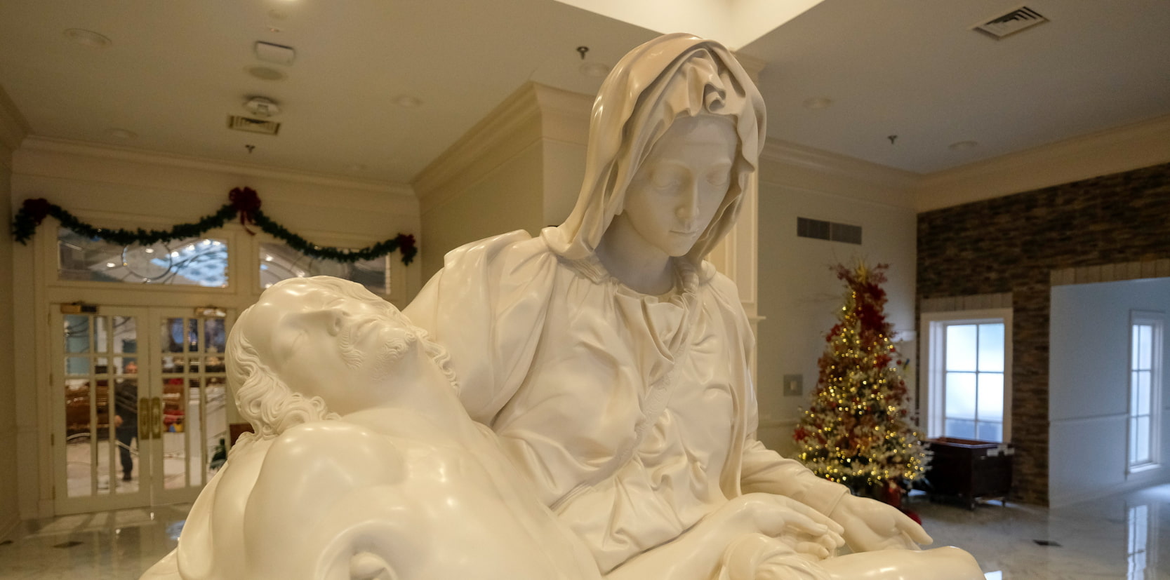 St. Philip Church’s Pieta Draws Faithful Closer to Christ