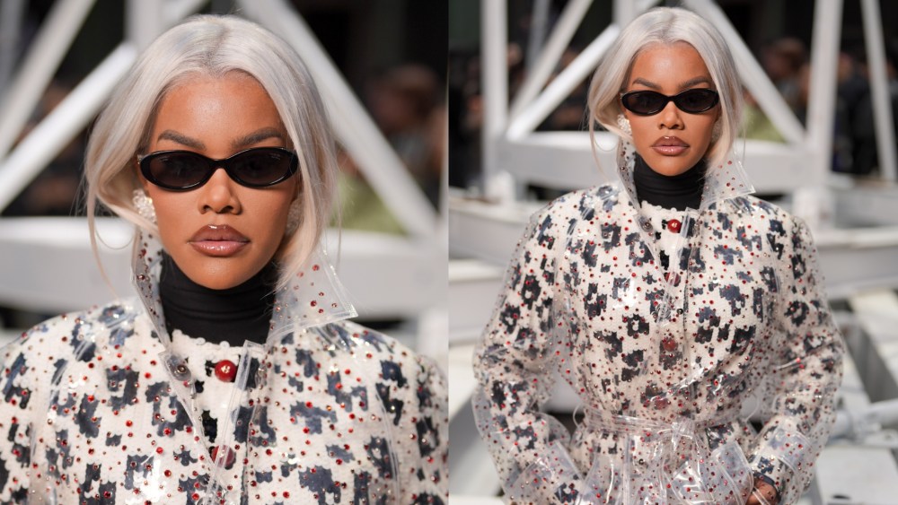 Teyana Taylor at the Chanel fall 2026 ready-to-wear collection show.