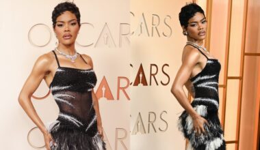 Teyana Taylor attends the 98th Oscars at Dolby Theatre on Sunday in Hollywood, California.