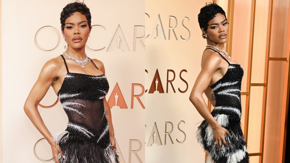 Teyana Taylor attends the 98th Oscars at Dolby Theatre on Sunday in Hollywood, California.