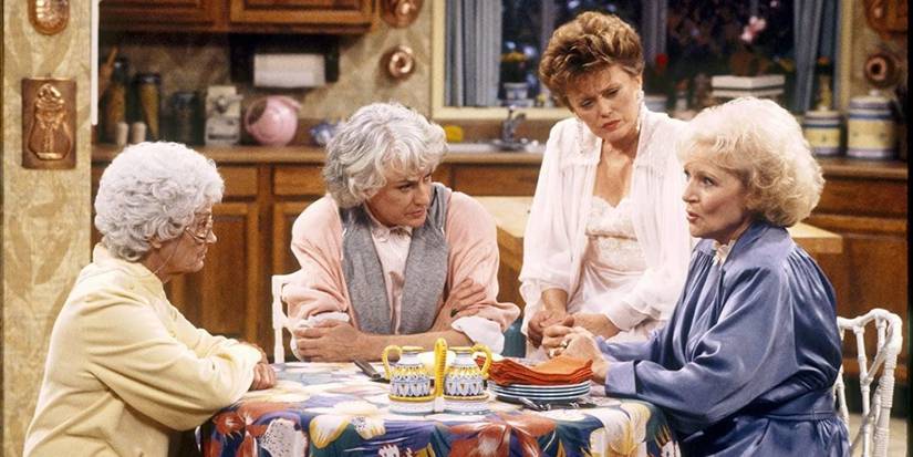 The cast of the Golden Girls in Not Another Monday Season 5, Episode 7 (1)