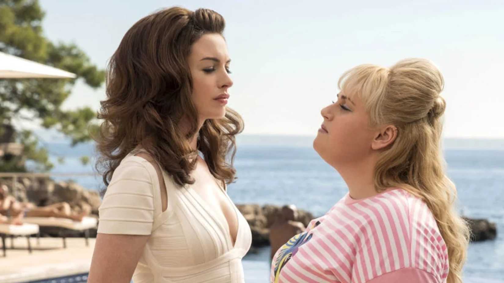 Anne Hathaway and Rebel Wilson square off in The Hustle