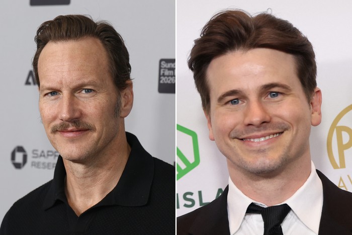the-last-of-us-season-3-patrick-wilson-jason-ritter Headshots of Patrick Wilson and Jason Ritter side-by-side.