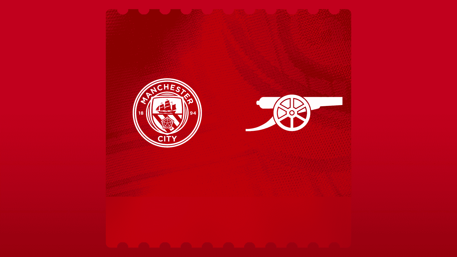 Ticket info: Manchester City v Arsenal