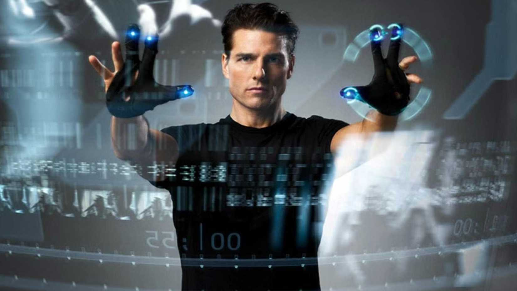 Tom Cruise as Chief John Anderton in Minority Report