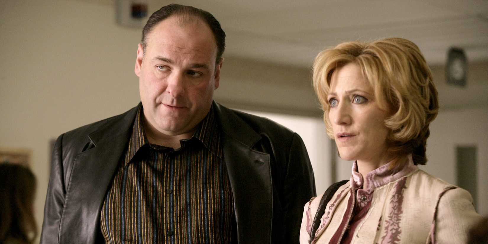 Tony and Carmela in The Sopranos