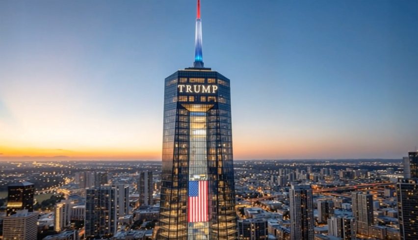 Trump presidential library skyscraper
