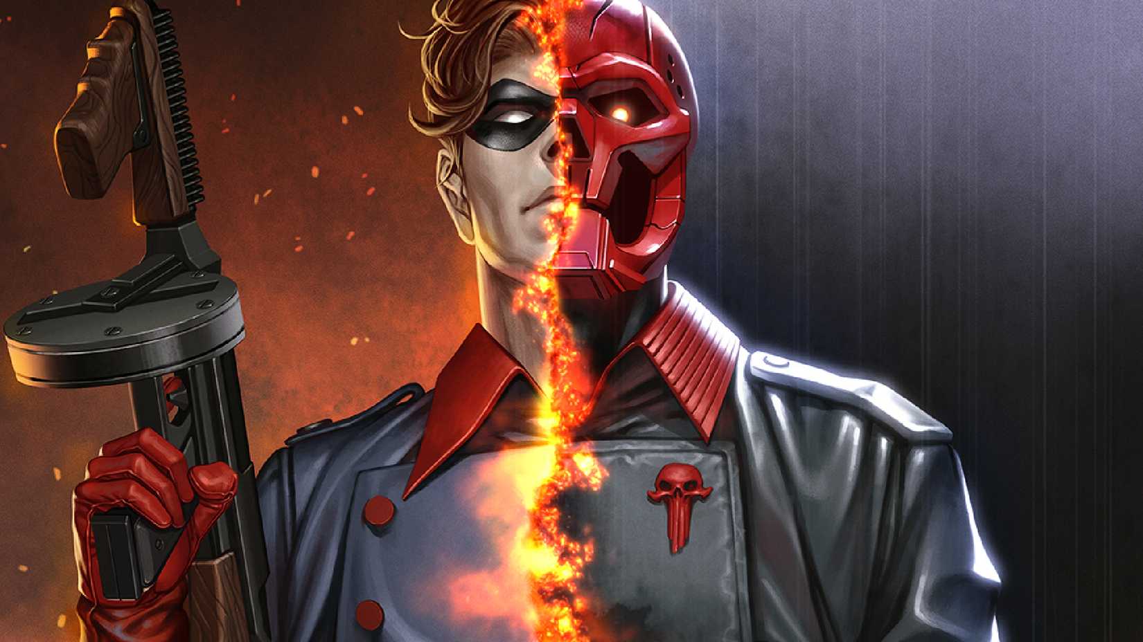 Ultimate Red Skull and Bucky Barnes are merged