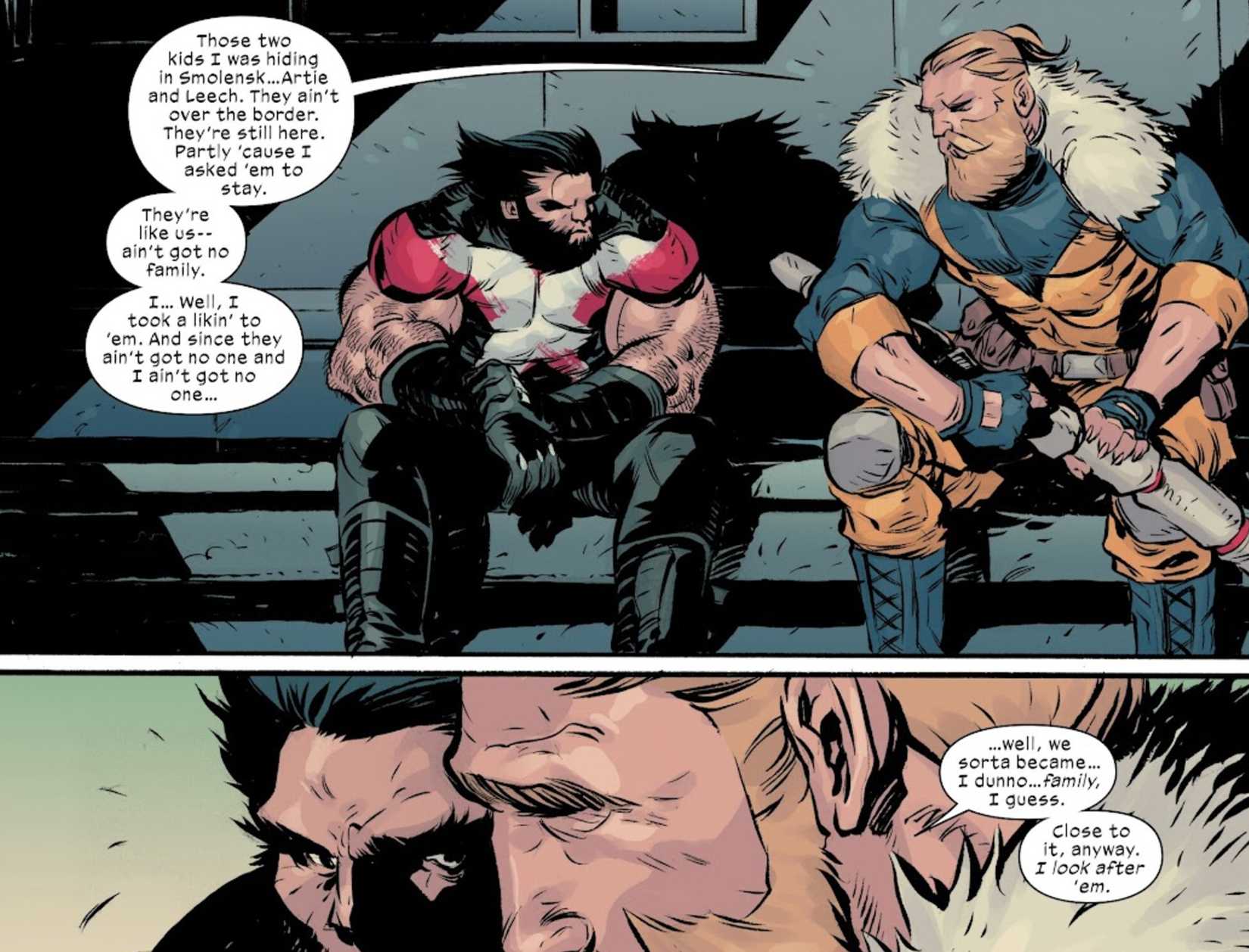 ultimate wolverine befriends sabretooth