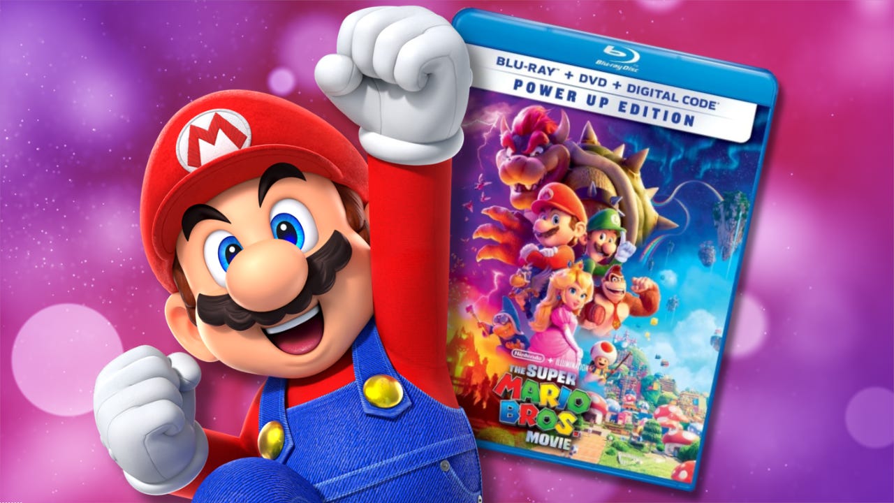 The Super Mario Bros. Movie Blu-ray Hits Low Price During Amazon’s Spring Sale