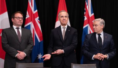 Carney says he backs strikes on Iran 'with some regret' as world order frays : NPR