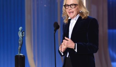 Amy Madigan wins SAG's Actor Award for 'Weapons' role as Aunt Gladys