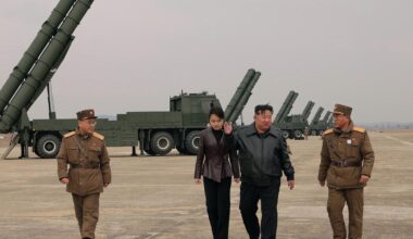 North Korean leader Kim observes test of rocket launch systems