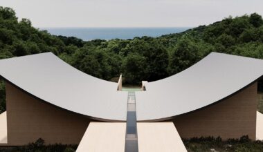 villa sensorium reimagines japan’s mountain forests as living architecture