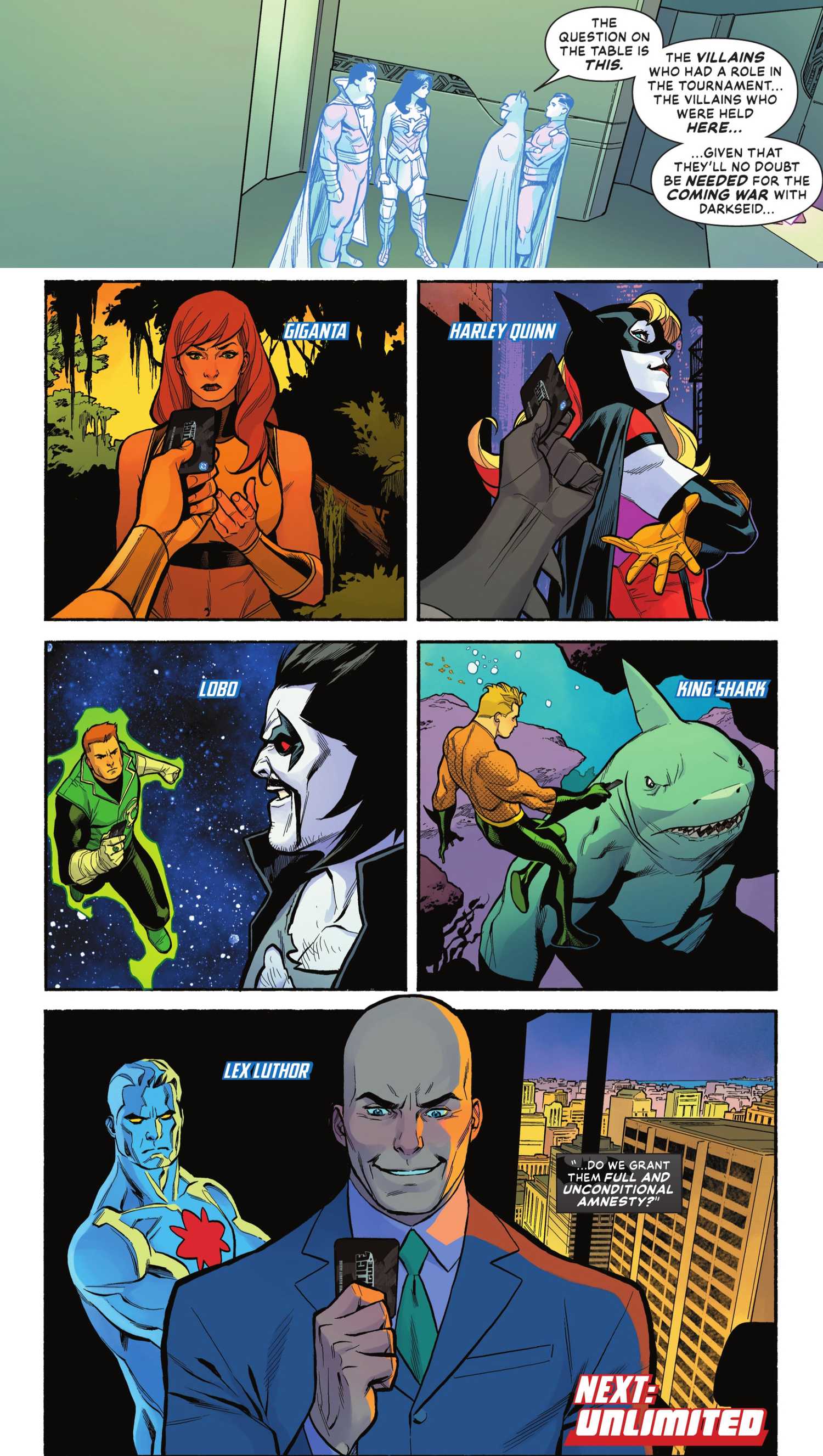 Villains Joining Justce League in Justice League Unlimited #17