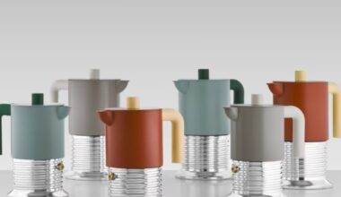 Alessi Just Made a Moka Pot That Looks Like a Giant Screw