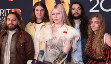 Wet Leg attend The BRIT Awards 2026