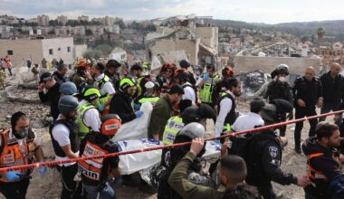Nine killed after Iranian missile hits synagogue bomb shelter in central Israel - Haaretz
