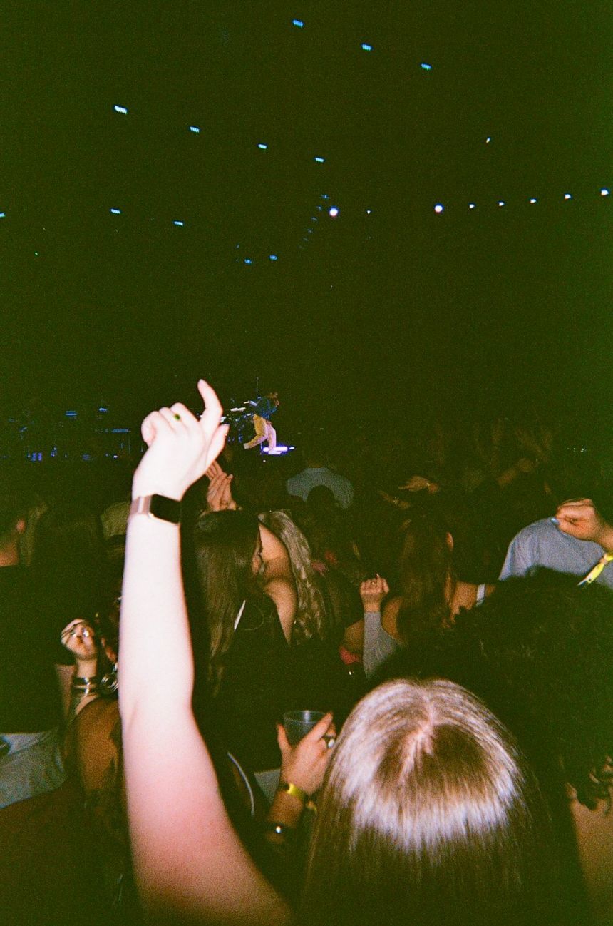 One of Al Hashimi's disposable camera shots from the 