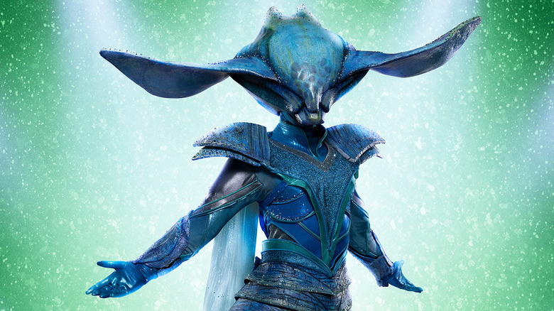 Evan Ross is Stingray on The Masked Singer Season 14