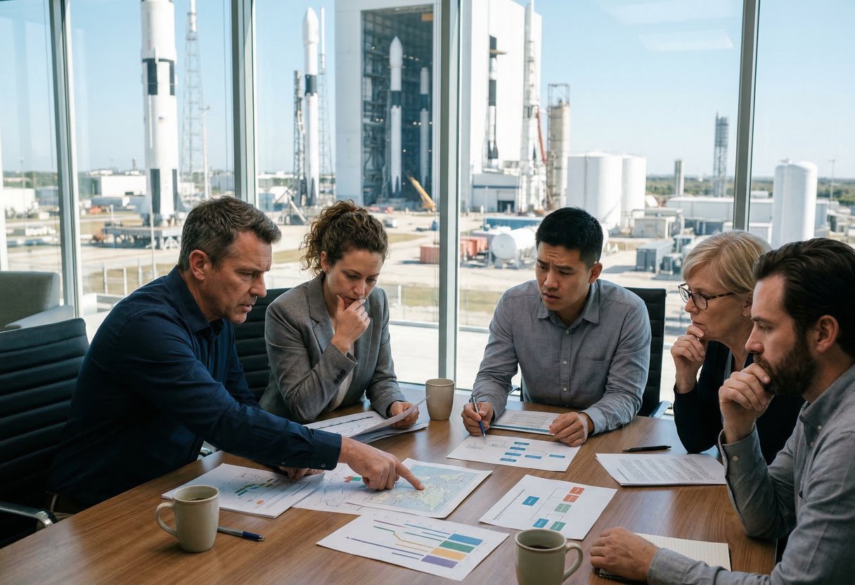 SpaceX railroad company US worries