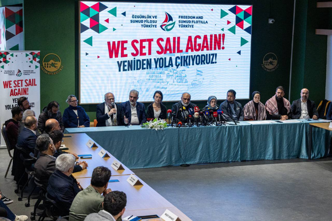 Flotilla press conference (IHH X account, February 25, 2026)