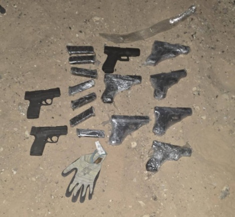 Weapons found on the drone (IDF spokesperson, March 11, 2026)