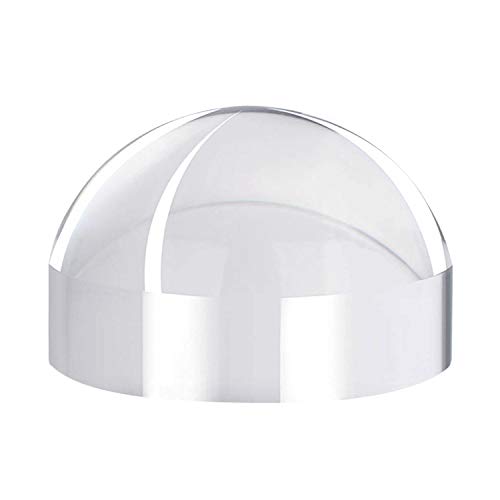 40 X Optical Grade Dome Magnifier Desk Reading Loupe Paperweight 80 Mm Optical Half Ball Lens Desk Map Magnifying Mirror Round Shape Reading Aid Hand Polished for Blueprints Newspapers