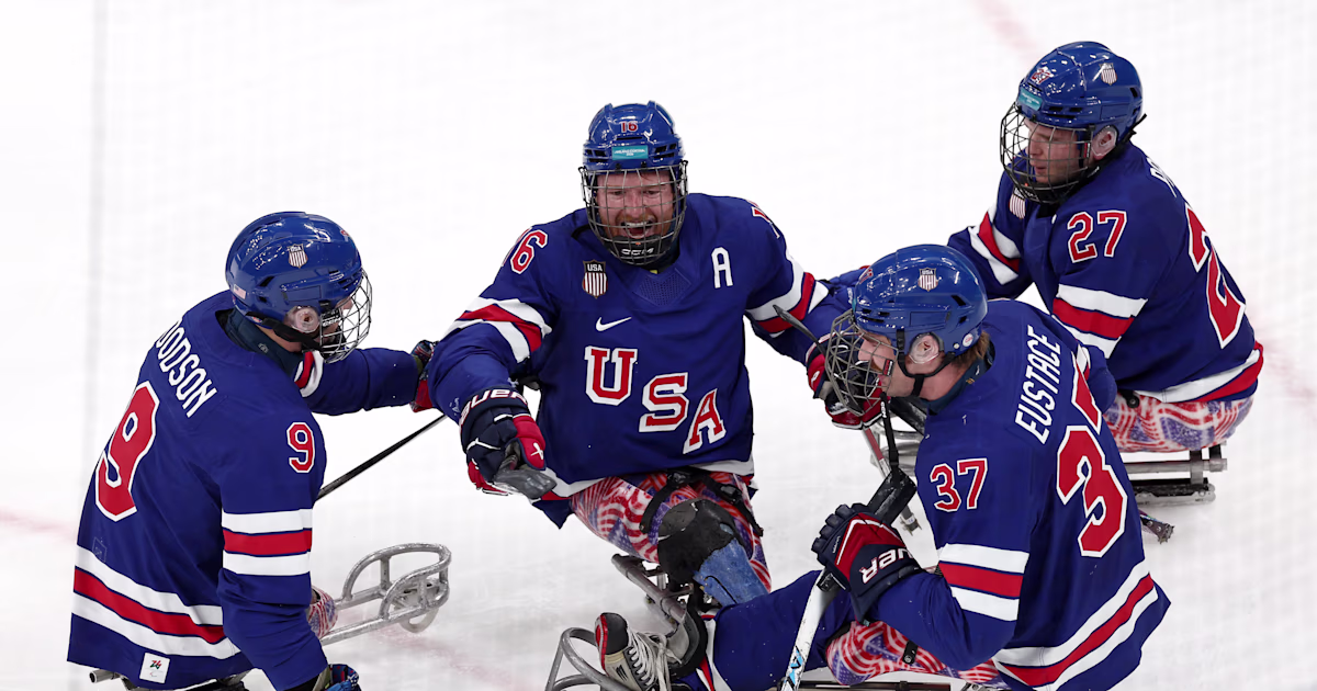 USA advance to Para ice hockey gold medal game with 6-1 win against Czechia