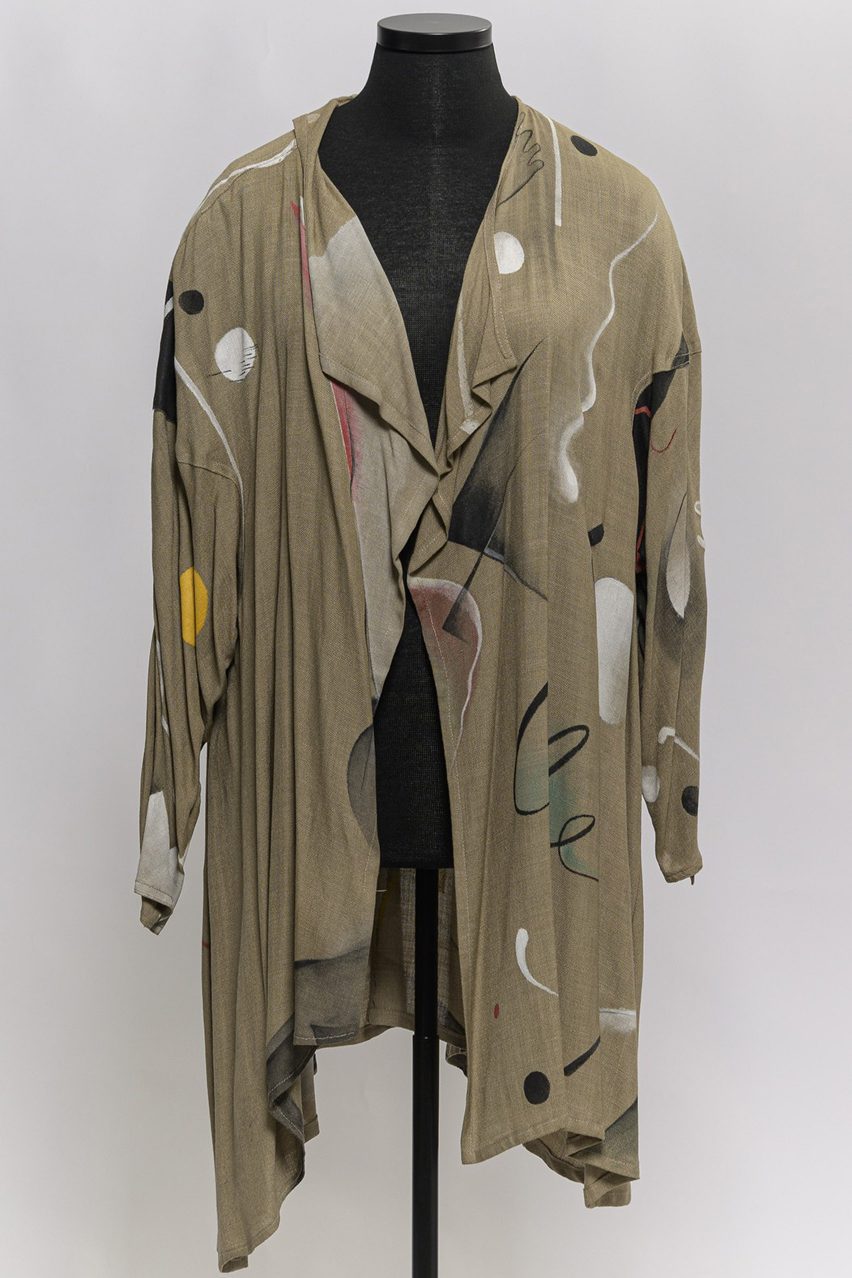 Painted Jacket by Zaha Hadid