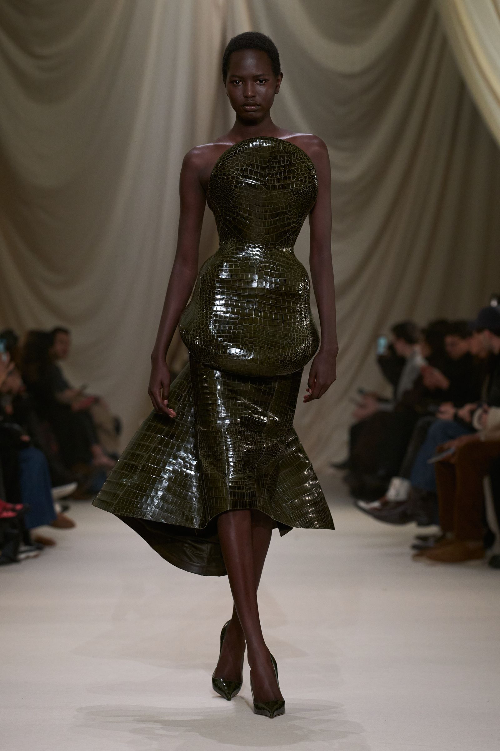 Image may contain Clothing Dress Fashion Adult Person and Formal Wear
