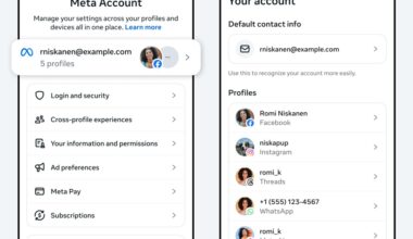Meta’s new Account system manages your WhatsApp, Facebook, Instagram, and other logins.