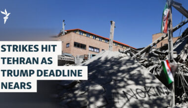 Iran Reports Strikes On Its Infrastructure Ahead Of Trump Deadline