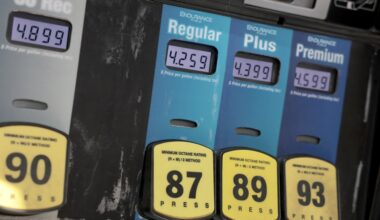 Gasoline prices jumped more than a dollar a gallon in March, pushing inflation higher. (Getty Images)