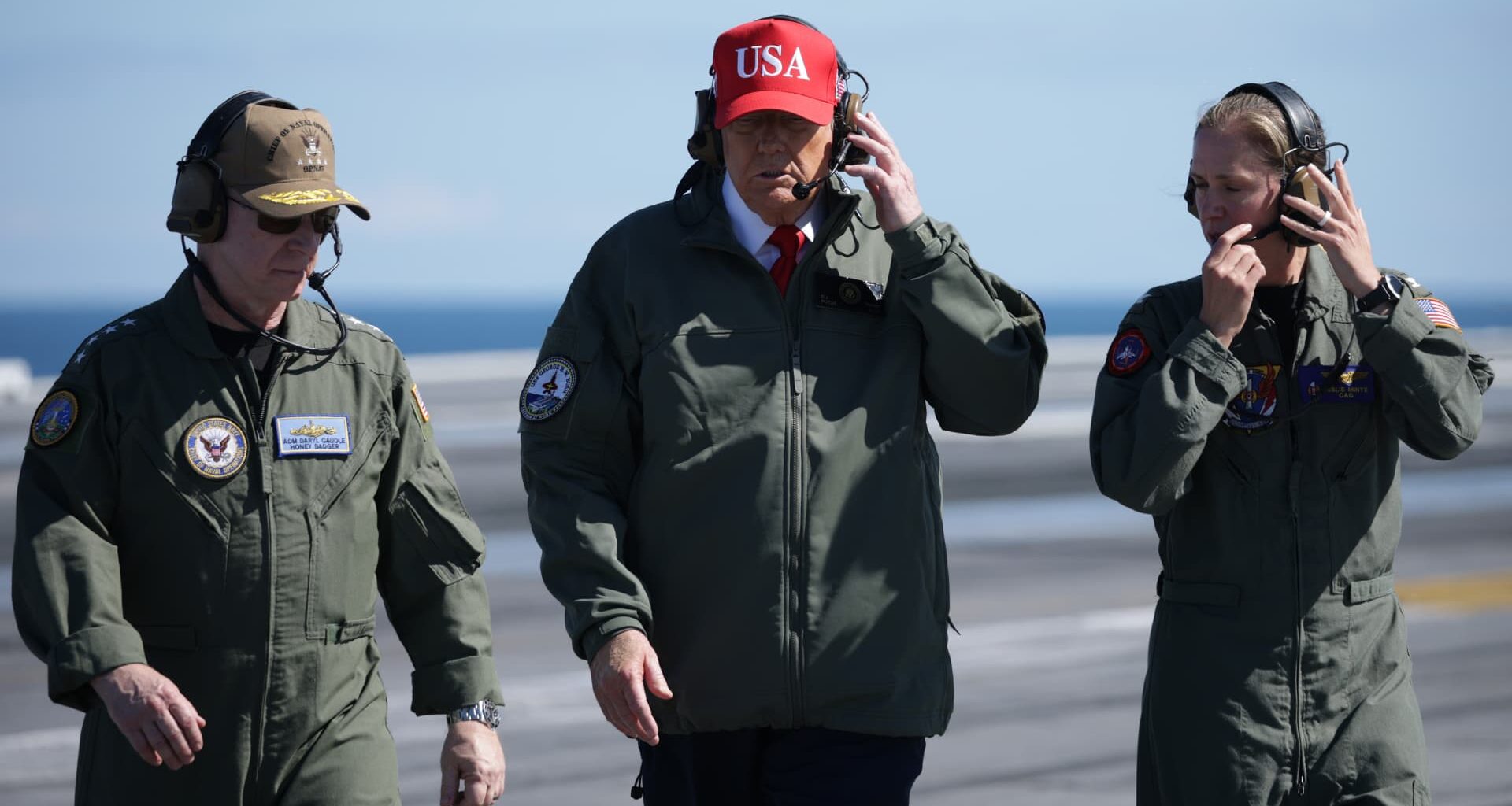 Trump says U.S. ready for 'next conquest,' warns military to remain near Iran until 'real agreement' is honored