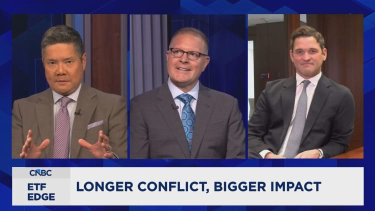 ETF shelters from the Middle East War